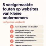 5 Common Mistakes on Small Business Websites (And How to Avoid Them)