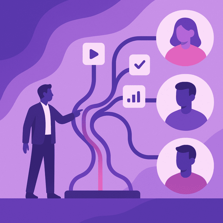 Illustrazione commerciale che visualizza chiaramente contenuti dinamici, senza testo o logo | Ploko.nl