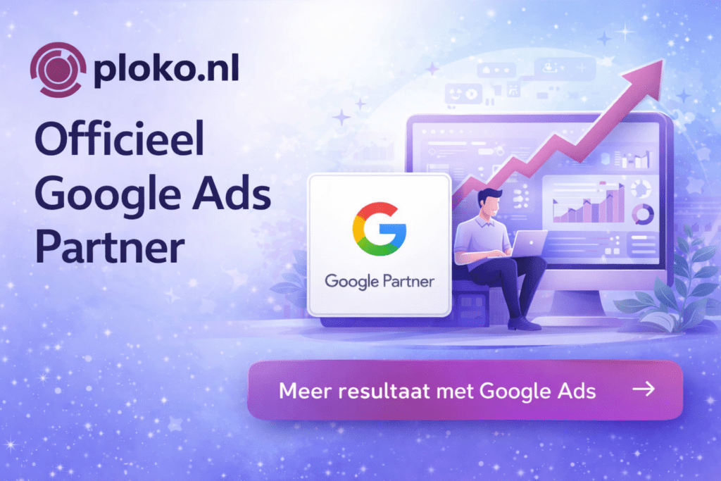 Ploko Google Ads Partner badge Nederland – meer rendement uit advertenties